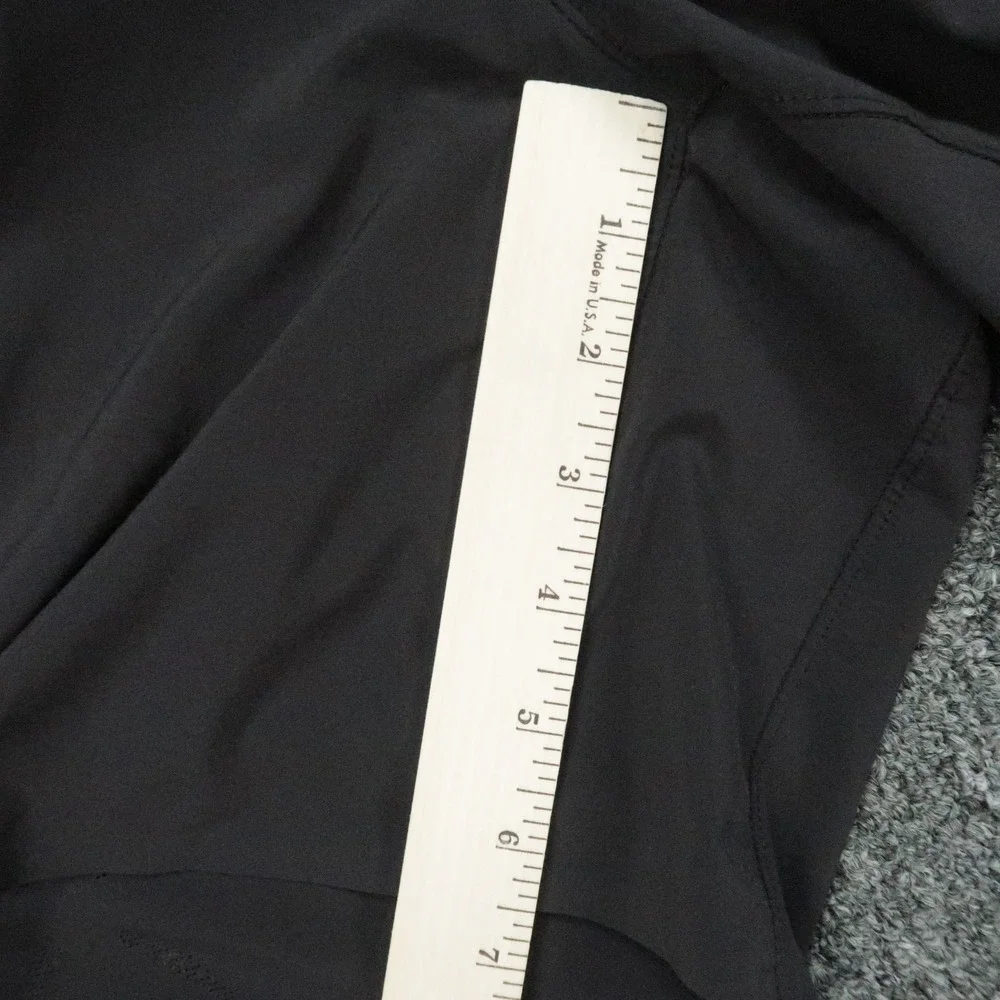 Ten Thousand Shorts Mens Medium Black Session Athletic Lined Zip Pocket Stretch